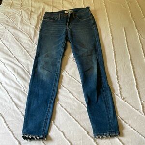 Madewell 9” high-rise skinny jeans